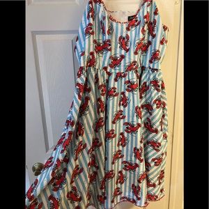 Sourpuss Lobster Swing Dress